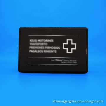Großhandel Hohe Qualität Lagerung Medizinische Sicherheit Erste-Hilfe-Kit Black Color Not-Box